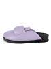 loft37 Leder-Clogs in Lila