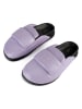 loft37 Leren clogs paars