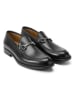 British Passport Leren mocassins zwart