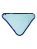 Toby Tiger Dreieckstuch in Hellblau - (L)32 x (B)22 cm