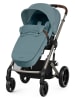Cybex Voetenzak "Gold" blauw
