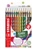 STABILO Buntstifte ''EASYcolors''- für Rechtshänder - 24 Stück