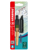 STABILO Vulpen "Grow" lichtbruin/groen