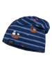 MaxiMo Czapka beanie w kolorze granatowo-błękitnym