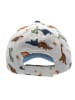MaxiMo Pet "Dino" wit/blauw
