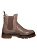 Gant Leder-Chelsea-Boots in Hellbraun