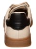 Gant Leder-Sneakers in Creme/ Braun/ Schwarz