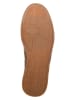 Gant Leder-Sneakers in Creme/ Braun/ Schwarz