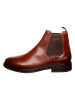 Gant Leder-Chelsea-Boots in Hellbraun