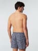 North Sails Badeshorts "Volley All Over" in Dunkelblau/ Weiß