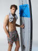 North Sails Zwemshort "Volley" kaki/oranje