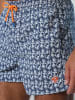 North Sails Badeshorts "Volley" in Dunkelblau/ Weiß