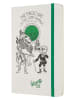 Moleskine Notizbuch "Wizard of Oz"  in Weiß/ Grün - (B)13 x (H)21 cm