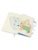 Moleskine Notizbuch "Wizard of Oz"  in Creme/ Blau - (B)13 x (H)21 cm