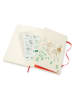 Moleskine Notitieboek "Wizard of Oz" wit/rood - (B)13 x (H)21 cm