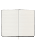 Moleskine Blanko-Notizbuch in Schwarz - (B)13 x (H)21 cm