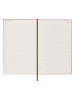 Moleskine Kalendarz dzienny "2025" w kolorze czerwonym - 13 x 21 cm