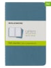 Moleskine 2er-Set: Notizbücher in Blau - (B)9 x (H)14 cm