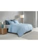 Zo!Home Beddengoedset "Lino" lichtblauw