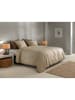 Zo!Home Beddengoedset "Lino" lichtbruin