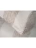 Zo!Home Mako-satijnen beddengoedset "Tratti di Satinado" wit/beige