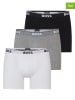 Hugo Boss Underwear 3er-Set: Boxershorts in Schwarz/ Grau/ Weiß