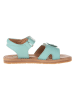 El Naturalista Leder-Sandalen in Hellblau