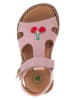 El Naturalista Leder-Sandalen in Rosa