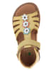 El Naturalista Leder-Sandalen in Gelb