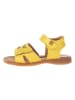 El Naturalista Leren sandalen geel