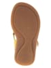 El Naturalista Leder-Sandalen in Gelb