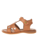 El Naturalista Leder-Sandalen in Hellbraun