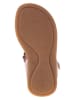 El Naturalista Leren sandalen lichtroze