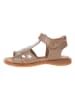 El Naturalista Leren sandalen lichtbruin