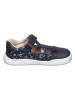 El Naturalista Leren enkelsandalen donkerblauw