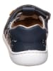 El Naturalista Leren enkelsandalen donkerblauw