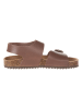 El Naturalista Leder-Sandalen in Braun