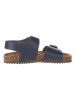 El Naturalista Leder-Sandalen in Dunkelblau