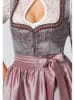 Stockerpoint Dirndl ''Emma'' in Grau/ Rosa