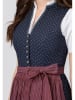Stockerpoint Dirndl ''Renata'' on Dunkelblau/ Bordeaux
