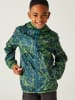 Regatta Regenjas "Printed Lever" blauw/geel/groen