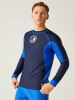 Regatta Badeshirt "Rash" in Dunkelblau/ Blau