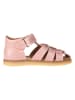 POM POM Leder-Halbsandalen in Rosa