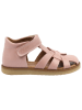POM POM Leder-Halbsandalen in Rosa