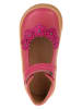 POM POM Leder-Spangenballerinas in Pink