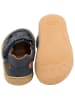 POM POM Leder-Barfußschuhe in Dunkelblau