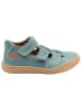 POM POM Leder-Barfußschuhe in Blau