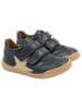 POM POM Leder-Barfußschuhe in Dunkelblau