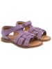 POM POM Leren sandalen paars