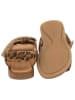 POM POM Leren sandalen lichtbruin